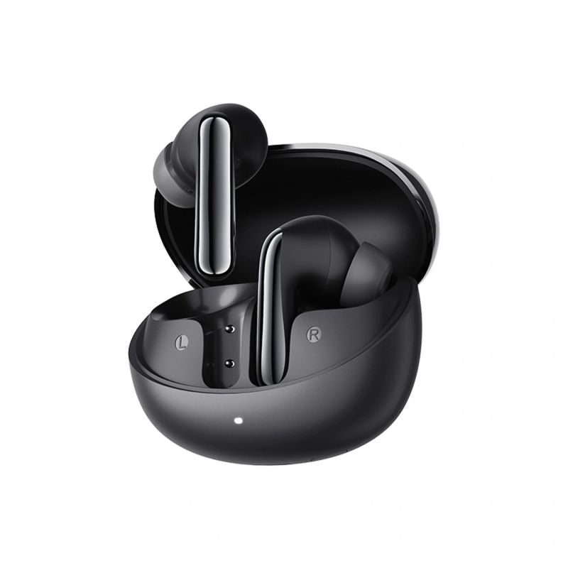 head QCY Melobuds N60 Wireless In-Ear Headphones with LDAC and ANC Noise Cancellation - Black czarny headsets