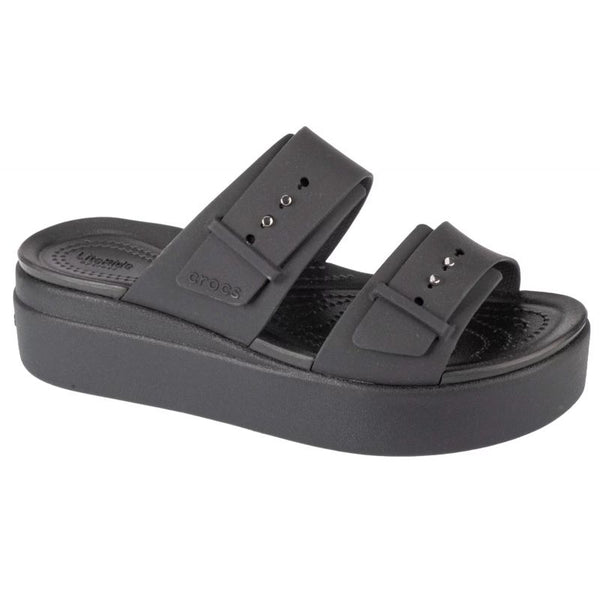 Crocs Brooklyn Low Wedge Sandal W 207431-001 flip-flops Cipő