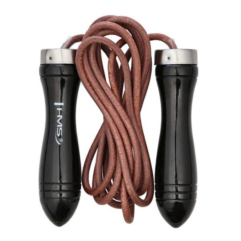 HMS Sk43 Leather Skipping Rope fekete edzéssegítő 17-36-043