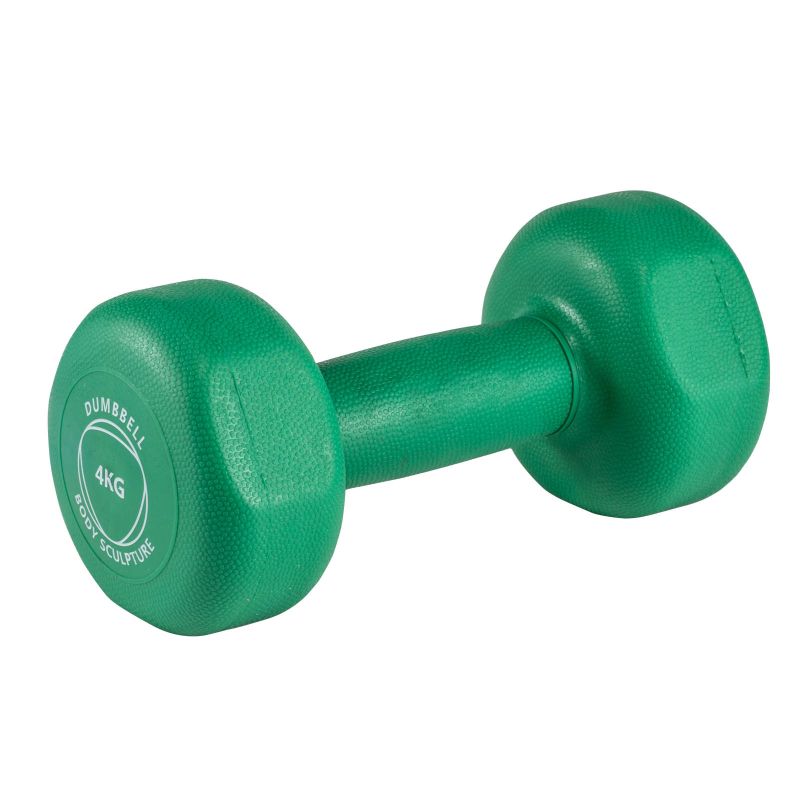 Body Sculpture Neoprene Dumbbell BW 131 4 KG zöld edzőfelszerelés BW1314KG
