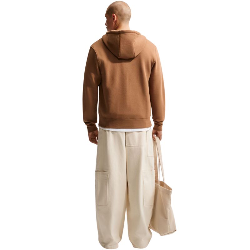 Nike Club BB FZ Hoodie Men's Light barna kapucnis pulóver FN3861270