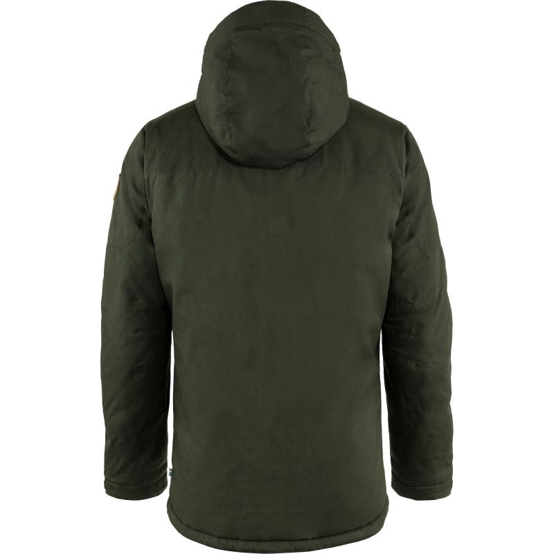 Fjällräven Skogsö Padded Jacket M men's winter jacket with hood, insulated, green (F82279-662) General