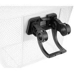 Front Bicycle Basket Click-Mounted White