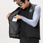 Rockbros Windproof Vest Spring/Autumn Size M - Black czarny \ m vests