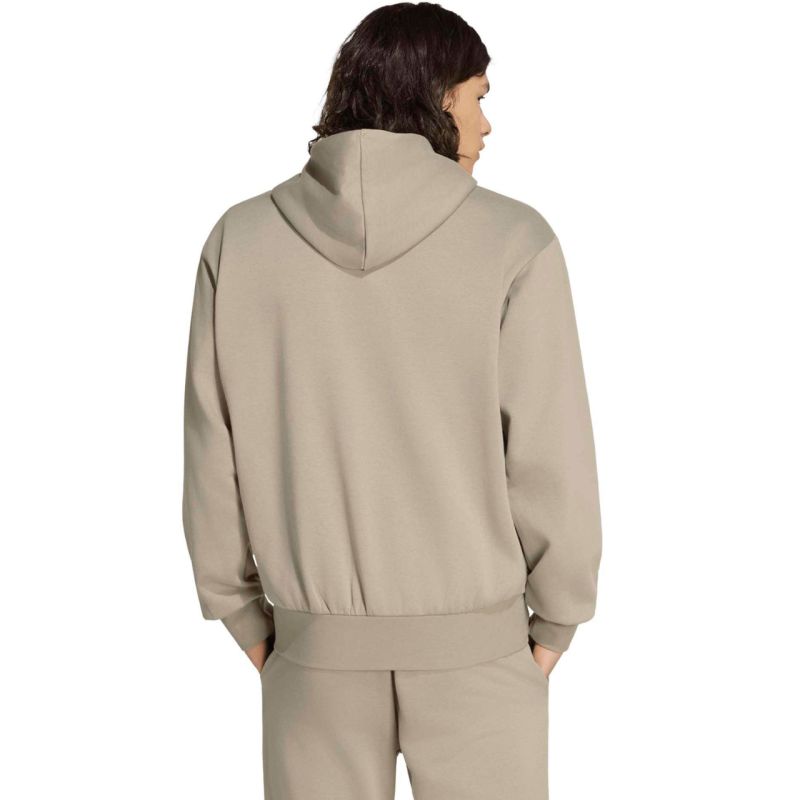 Adidas Men's Essentials Feelcozy Hoodie bézs kapucnis pulóver KF2361
