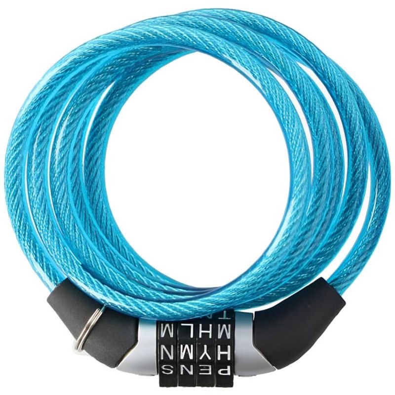 Dunlop password lock bicycle lock 6 mm 120 cm ST 4ass színes kiegészítő 02922