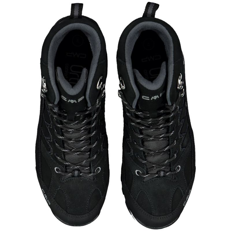CMP Moon Mid WP trekking fekete cipő