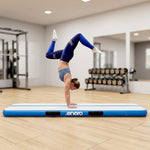 Enero Air Truck Gymnastic Mattress Mat Acrobatic Path Electric Pump kék for school, mattresses, pumps, training equipment