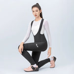 Rockbros TVI Women's Cycling Bib with Pad - Black fekete nadrág 15310004003-211710