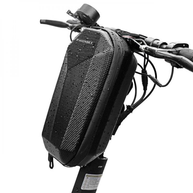 Wozinsky Waterproof Scooter Handlebar Bag, Scooter Bag, 4 L, ( ) fekete táska WSB2BK
