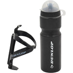 Dunlop 750ml Bicycle Bottle With Cage Black fekete kulacs GSP-275085