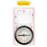 Meteor Compass with Ruler fekete compasses, tourist equipment