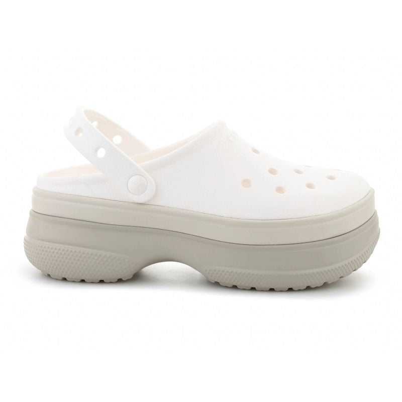 Crocs Classic Stacked Clog Chalk