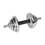Rebel Active Adjustable Chrome Dumbbells In Case With Bar, 20 Kg Set edzőfelszerelés RBA-2326-20