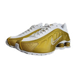 Nike Shox R4 Metallic Gold White (GS) Sports - CW2626-700 arany utcai cipő