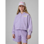 4F Girls' loose sweatshirt with hood 158/164 pulóver