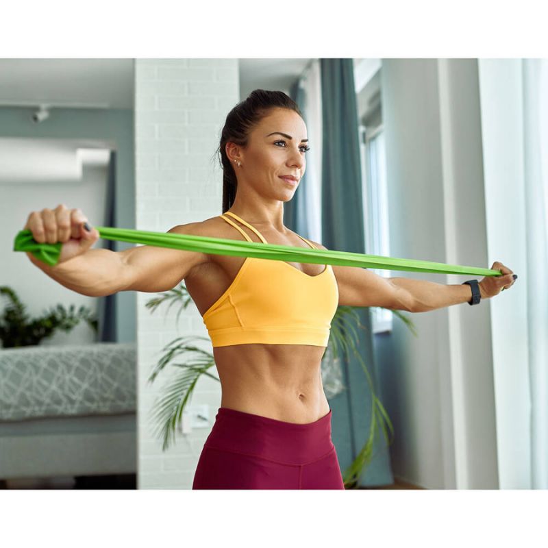 Smj Sport fitness Light resistance band 0.35 mm EX035 Edzőfelszerelés