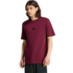 Adidas Men's Essentials Small Logo Single Jersey bordó mez KF2403