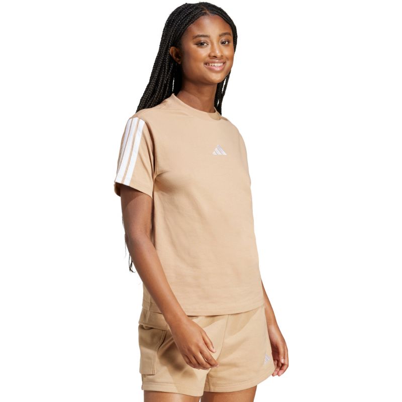 Nike adidas Essentials 3-Stripes Cotton T-shirt W JV7359 póló