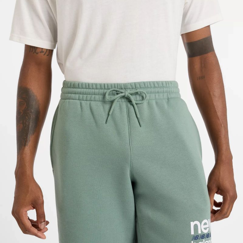 New Balance Sport Graphic Fleece Short M MS51940DKJ nadrág