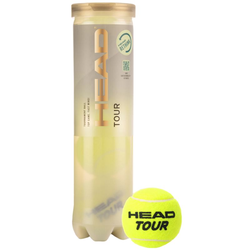 Head Tour tennis balls 4 pcs sárga labda