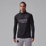 Nike PSG Strike Drill Top IB3646-045 sweatshirt fekete pulóver