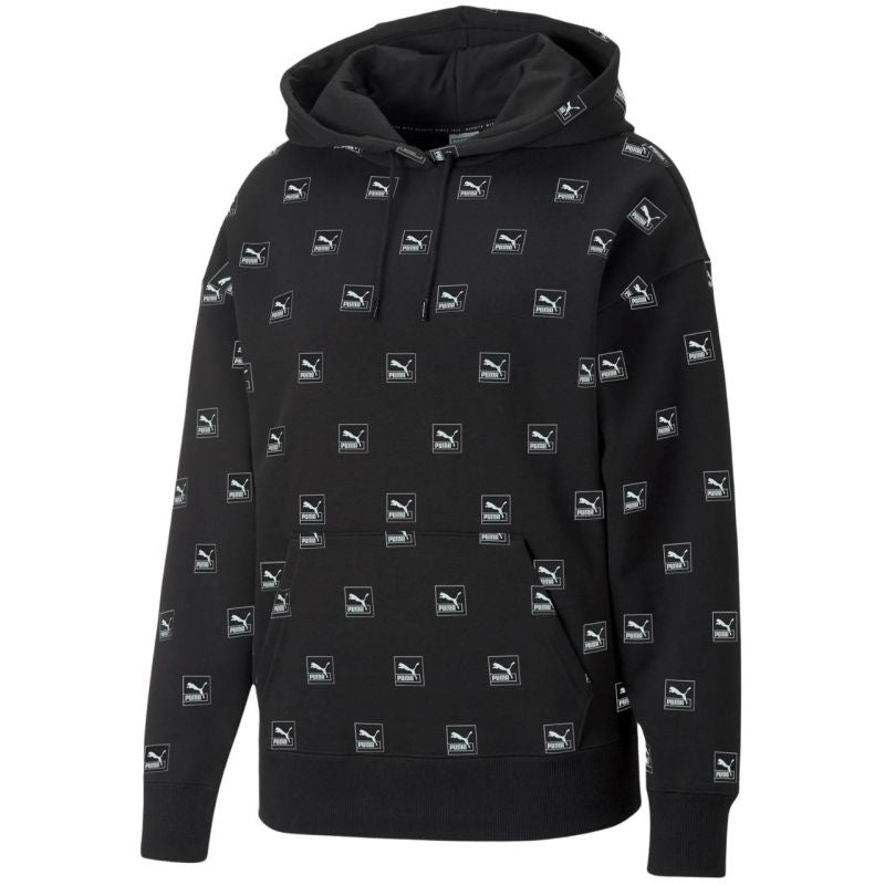 Puma Sweatshirt Puma Brand Love AOP Hoodie FL W 535706 01 Pulóver