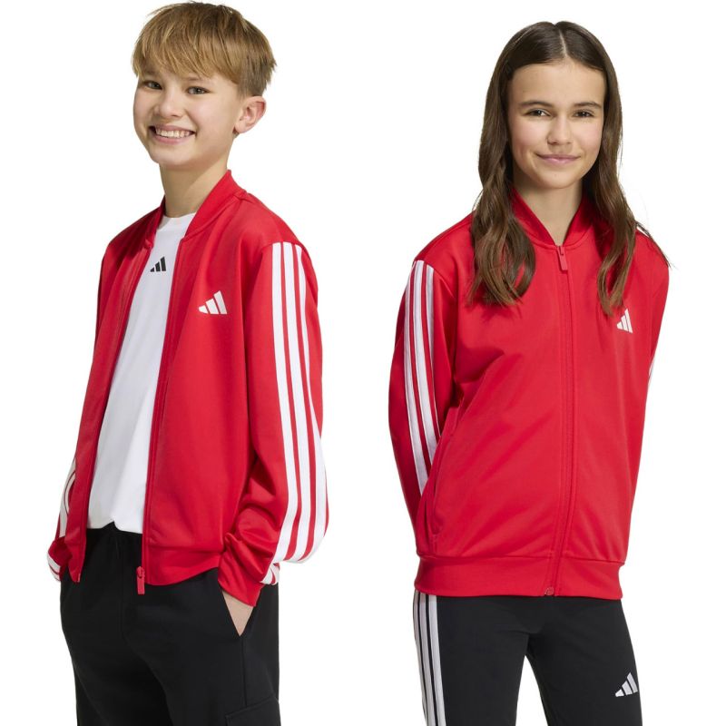 Adidas Essentials Cimacool Kids Sweatshirt piros pulóver KQ9728