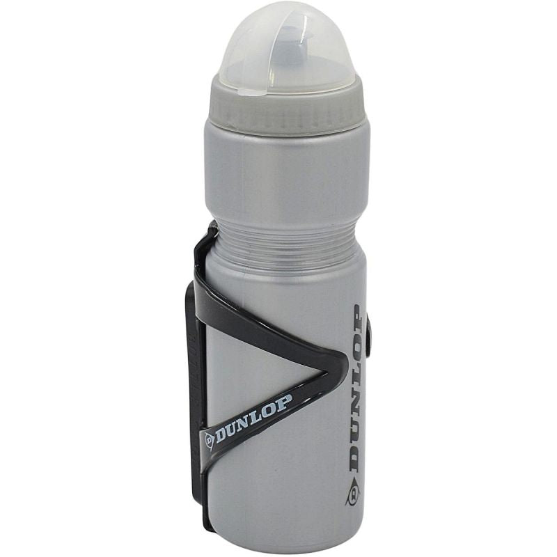Dunlop 750ml Bike Bottle With Cage Silver szürke kulacs GSP-275092