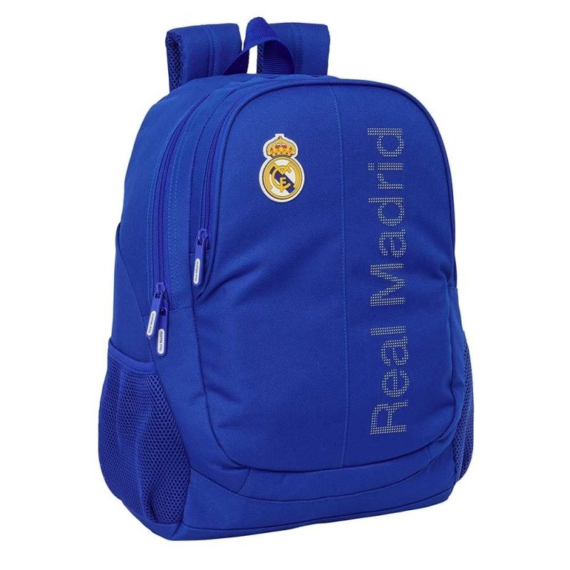Real Madrid sports school backpack niebieski hátizsák