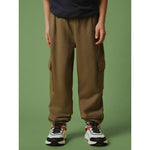 Boys' cargo sweatpants 4F