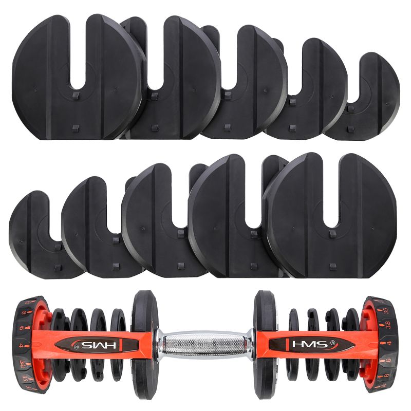 HMS SR80 Adjustable Barbell fekete póló 17-59-151