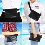 Wozinsky WWS-01 Waterproof PVC Waist Bag - Black fekete elektronika 304004-196026