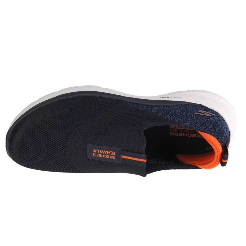 Skechers Go Walk 6 216202-NVOR Navy Blue 44.5 Cipő