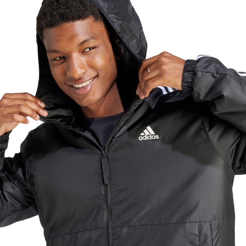 adidas Essentials 3-Stripes Insulated Hooded M IN7194 jacket Kabát