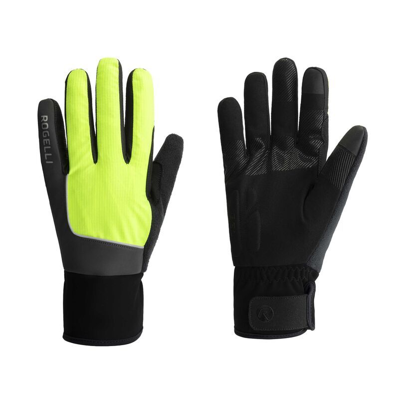 Rogelli winter gloves ESSENTIAL HIVIS fluo 2XL kesztyű