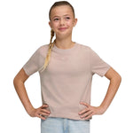 Puma ESS Centered Cat Logo Tee for kids pink 692972