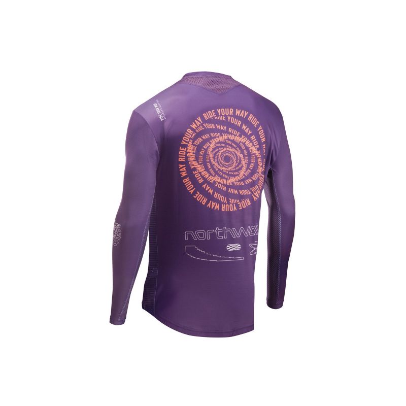 Northwave Edge 2 Jersey LS Purple 4xl póló 89241098_128