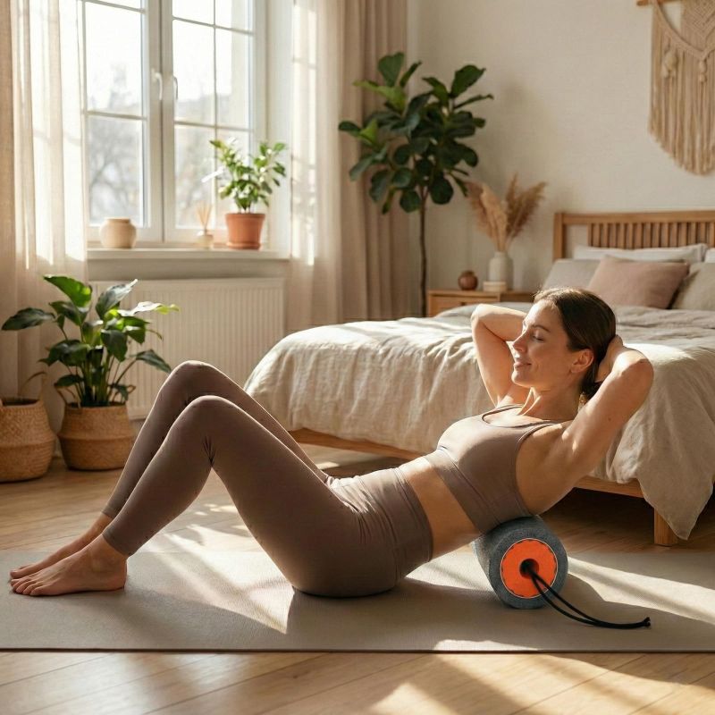 Body Sculpture 3-in-1 yoga and massage roller BB szürke edzőfelszerelés BB0231