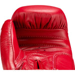 TOP TEN RTT-COMPETITION Leather Boxing Gloves 10oz (WORLD BOXING APPROVED) czerwony+10 oz kesztyű