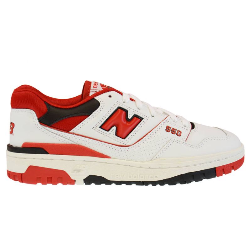 Lifestyle New Balance 550 White Sneakers - BB550SE1 piros utcai cipő
