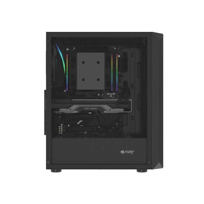 Fury Computer Case Fury Shobo Sh4f Midi Tower With Window fekete futócipő