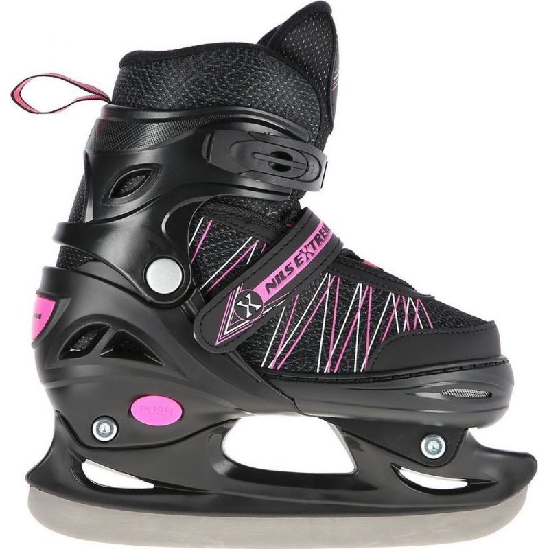 Nils Extreme NH11912 A 2in1 roller skates with replaceable hockey blade 31-34 Jr 16-21-045 fekete utcai cipő