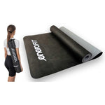 Enero Yoga And Fitness Mat Tpe Anti-Slip Black And Grey Fit szürke mats, training equipment