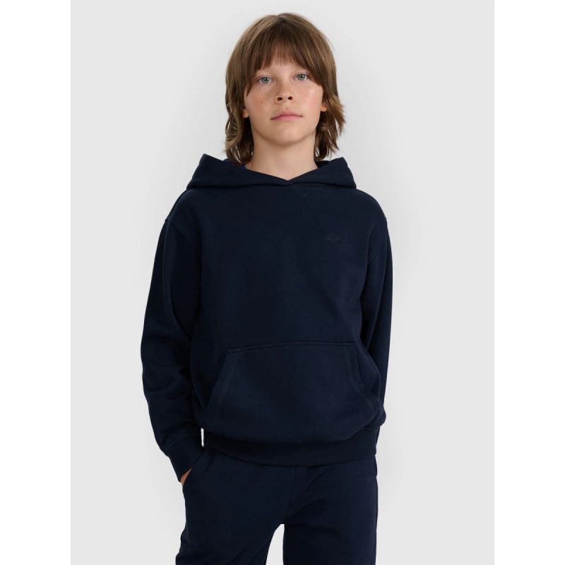 4f Boy's sweatshirt with hood, open, 4FJWMM00TSWSM1860-31S General
