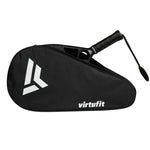 Virtufit Padel Racket Bag - Black And White
