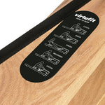 Virtufit Elite Wooden Rowing Machine With Water Resistance - Wood/Oak