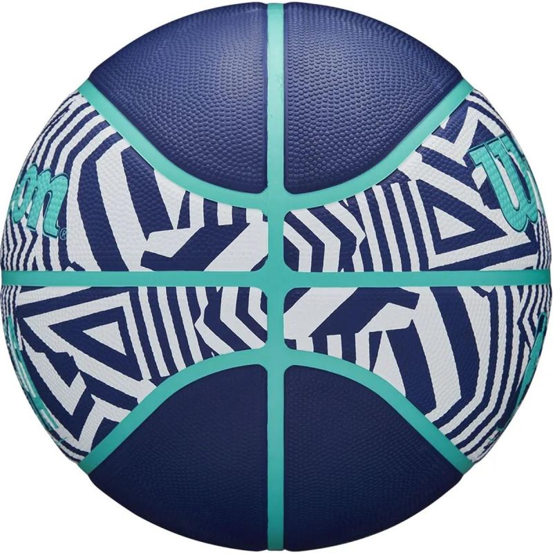 Wilson Nba Drv Plus Dazzle Camo Bskt Indigo Basketball Size kosárlabda