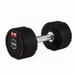 Body Sculpture TPU dumbbell BW 133 14 KG fekete edzőfelszerelés BW13314KG