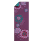 Double-sided Yoga Mat "KIKU" 6 MM lila nadrág